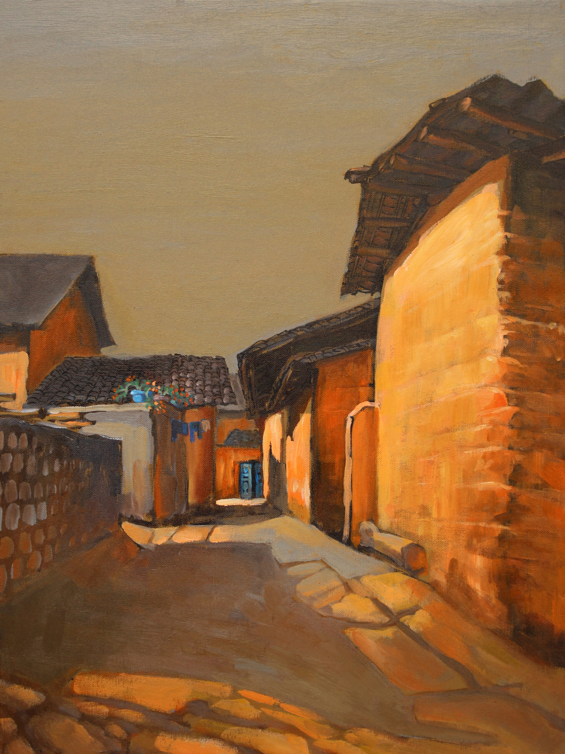 Nha trinh tuong LS 1. 60X80cm-Acrylic-2024