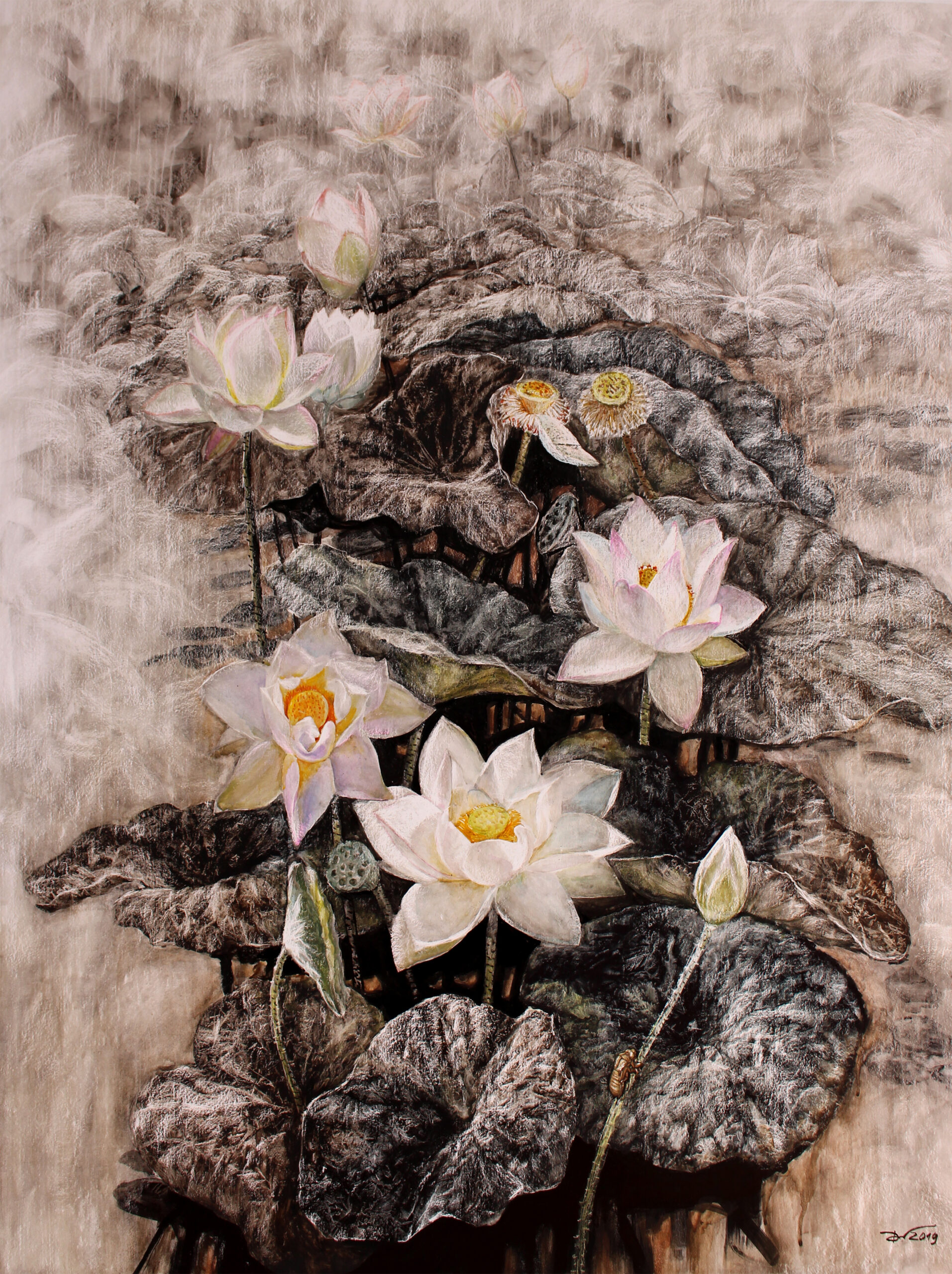 Thoat -79x109cm-watercolor-2019